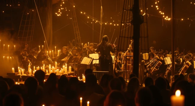 Оркестр Cagmo: Саундтреки Ханса Циммера при свечах